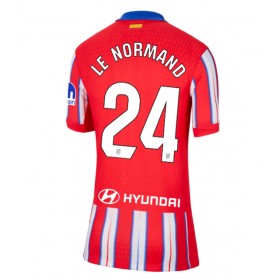 Atletico Madrid Robin Le Normand #24 Hjemme skjorte til dame 2024-25 Kortermet